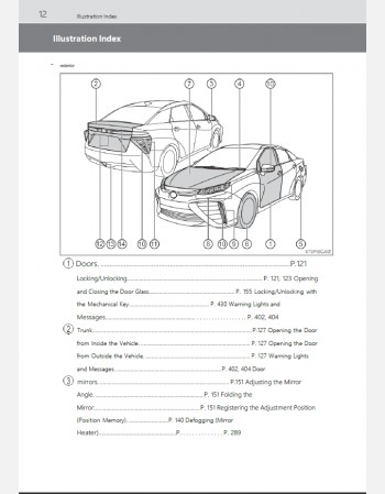 toyota mirai 2018 2019 & 2020 owners manual